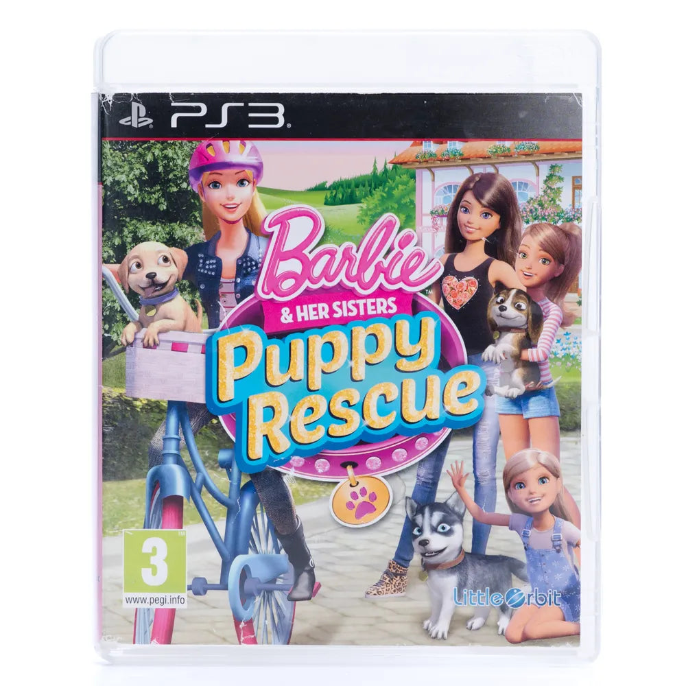 Barbie & Her Sisters Puppy Rescue- PS3 spill - Retrospillkongen