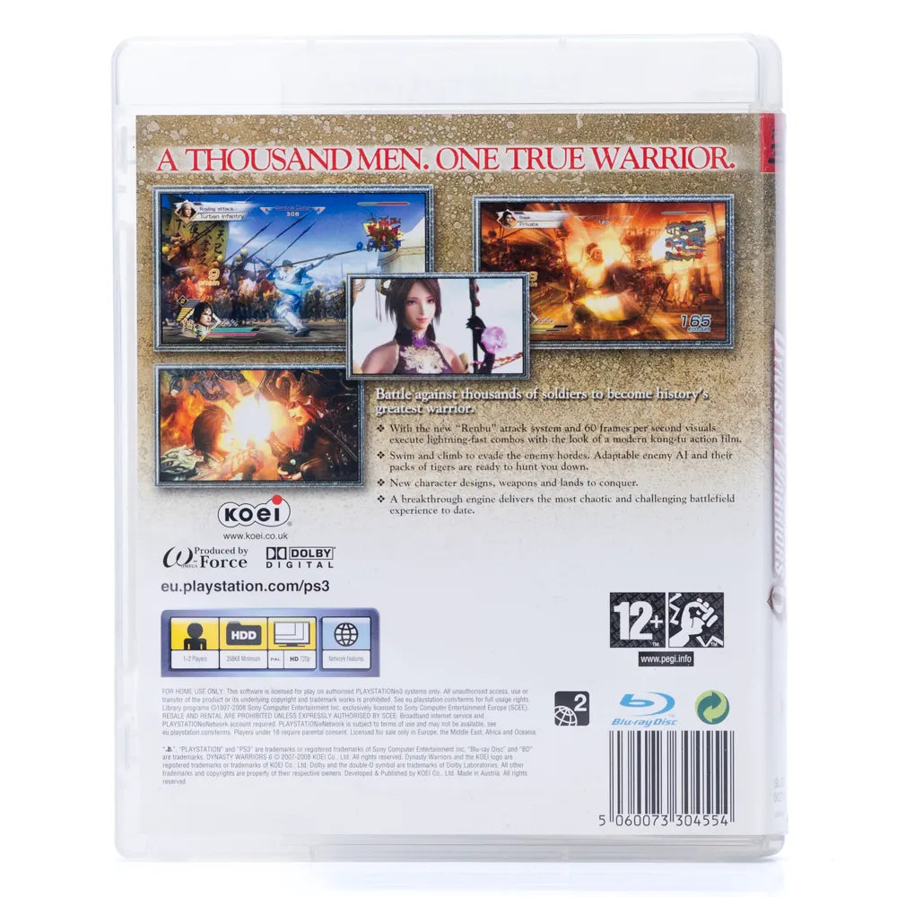 Dynasty Warriors 6 - PS3 spill - Retrospillkongen