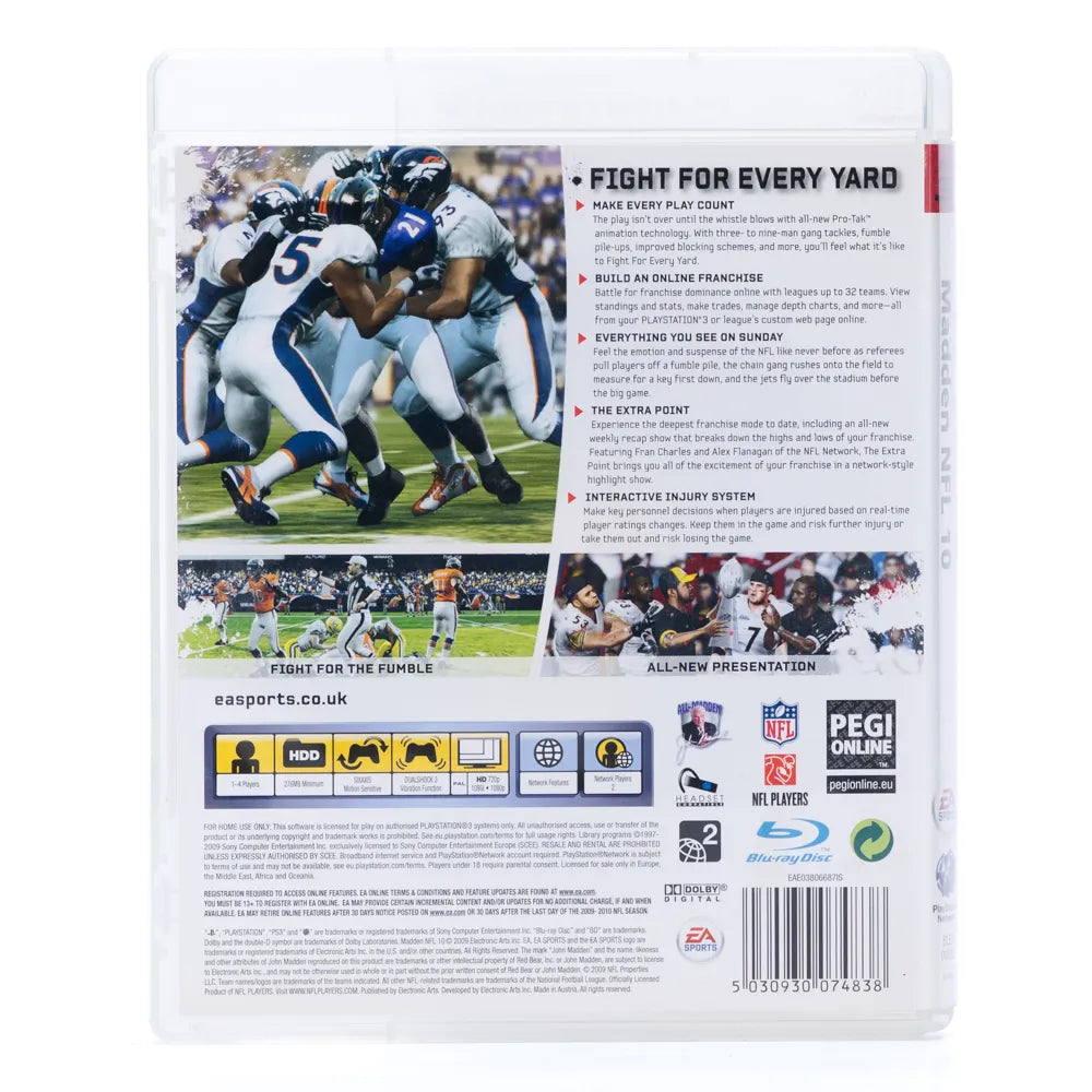 Madden NFL 10- PS3 spill - Retrospillkongen