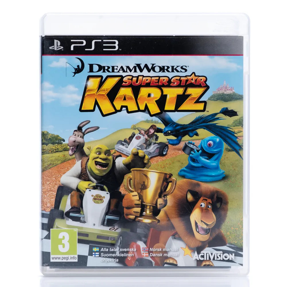 DreamWorks: Super Star Kartz  - PS3 spill - Retrospillkongen