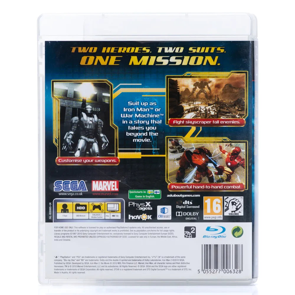 Iron Man 2  - PS3 spill - Retrospillkongen