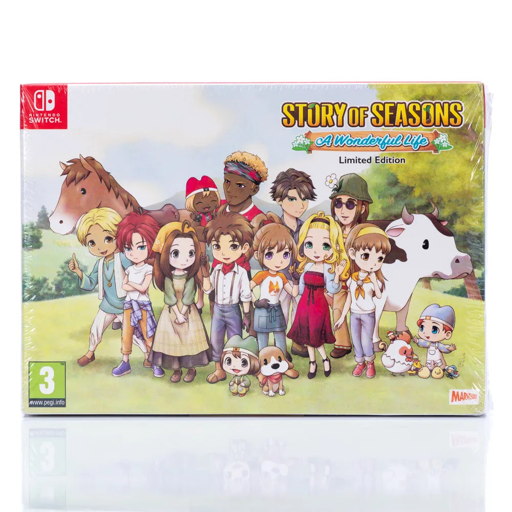 Story of Seasons: A Wonderful life (Limited Edition) - Switch spill (Forseglet i Eske) - Retrospillkongen