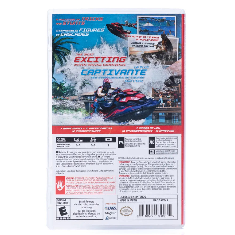 Aqua Moto Racing Utopia (NTSC) - Switch spill - Retrospillkongen