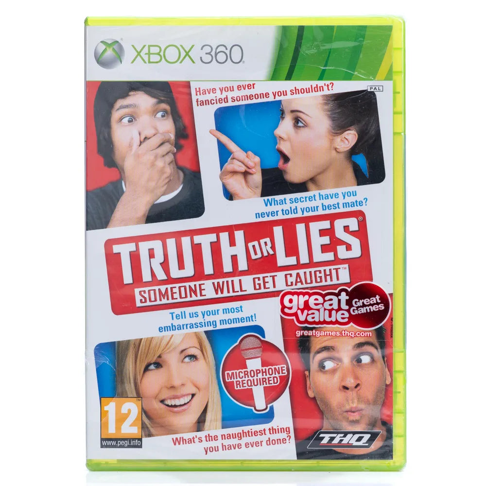 Truth or Lies - Xbox 360 Spill (Forseglet) - Retrospillkongen