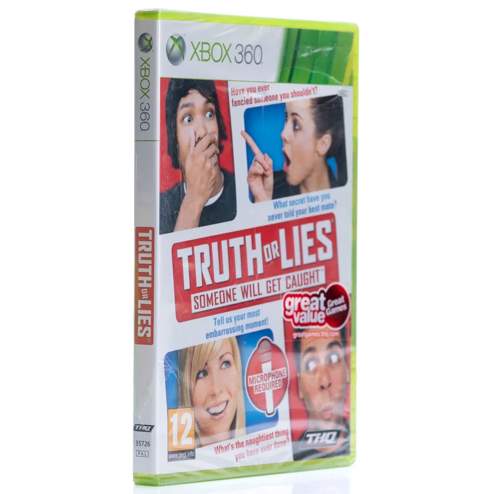 Truth or Lies - Xbox 360 Spill (Forseglet) - Retrospillkongen