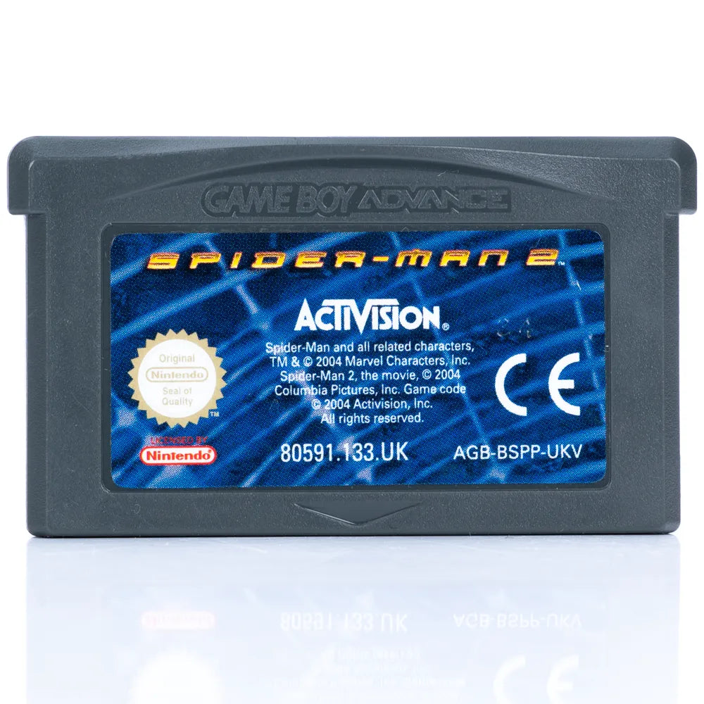 Spider-Man 2 - GBA spill - Retrospillkongen