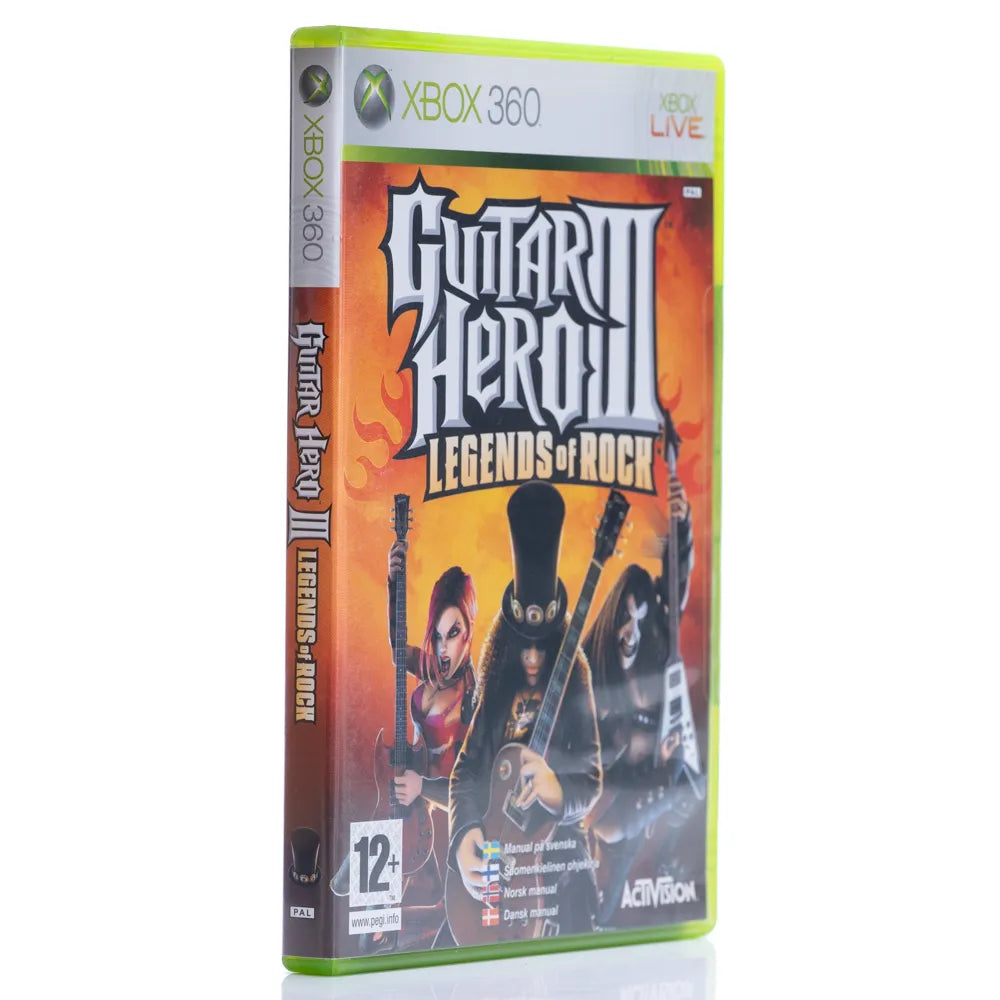 Guitar Hero 3: Legends of Rock- Xbox 360 Spill (Forseglet) - Retrospillkongen