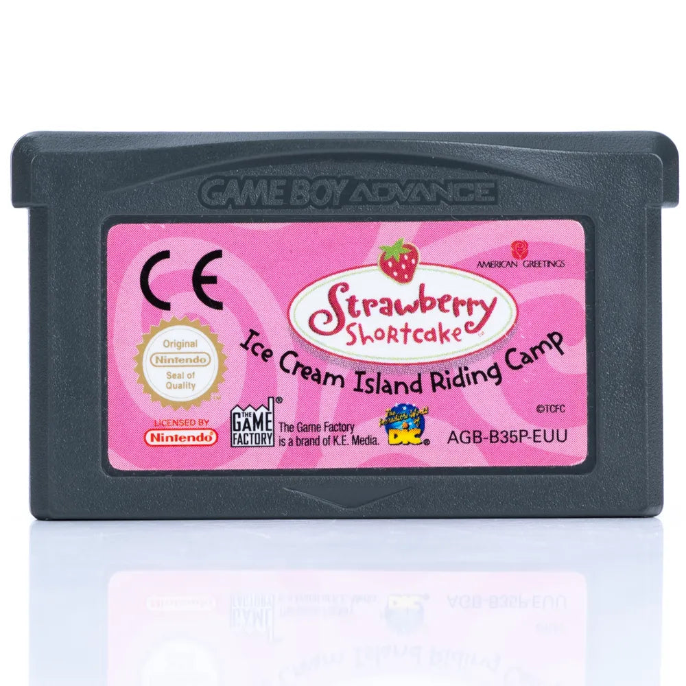 Strawberry Shortcake: Ice Cream Island Riding Camp - GBA spill - Retrospillkongen