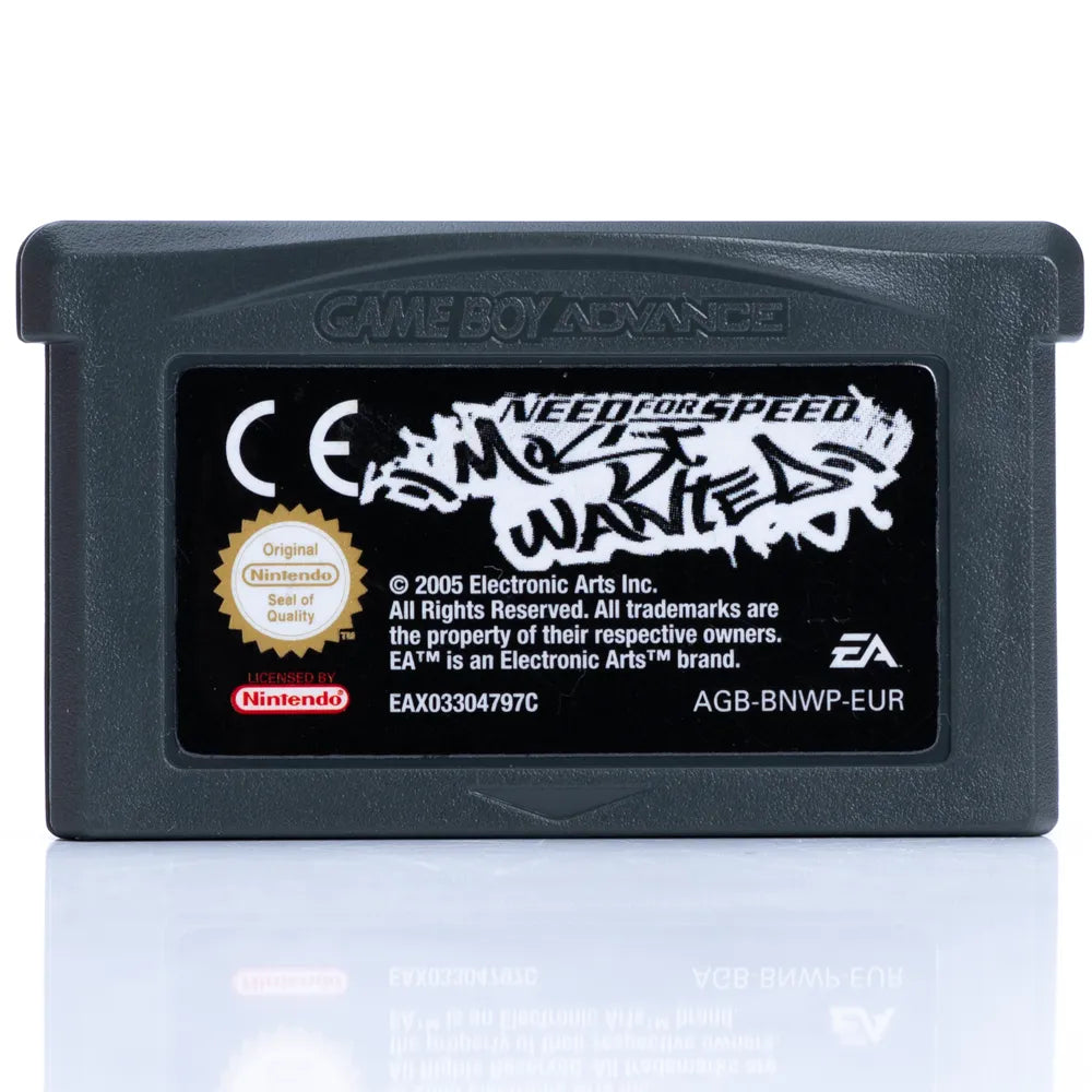 Need for speed Most Wanted - GBA Spill - Retrospillkongen