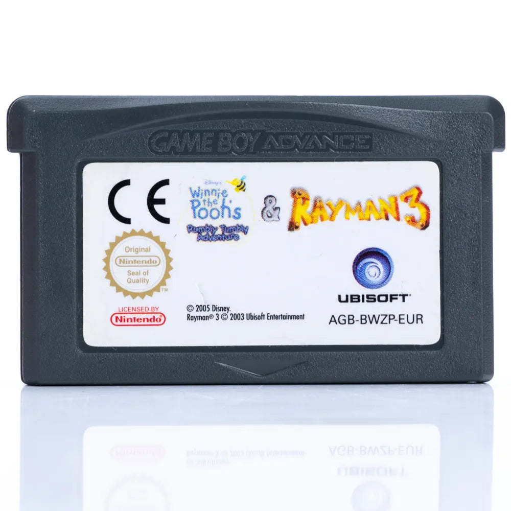 Disney’s Winnie the Pooh’s Rumbly Tumbly Adventure & Rayman 3 - GBA spill - Retrospillkongen