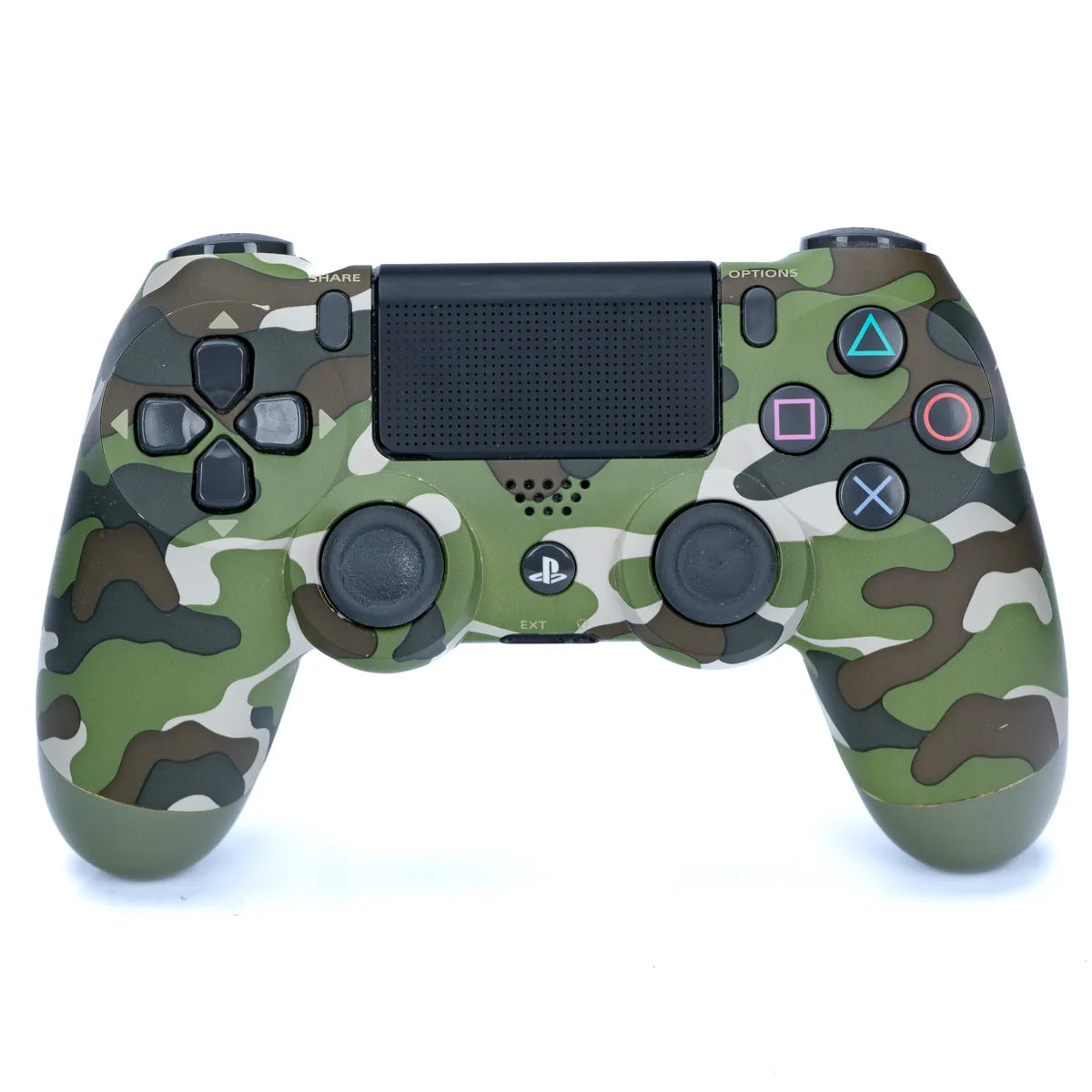 Original Sony PlayStation 4 Kontroller Grønn Camo - PS4 - Retrospillkongen