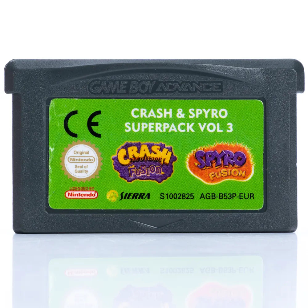 Crash & Spyro: Superpack Vol. 3 - GBA spill - Retrospillkongen