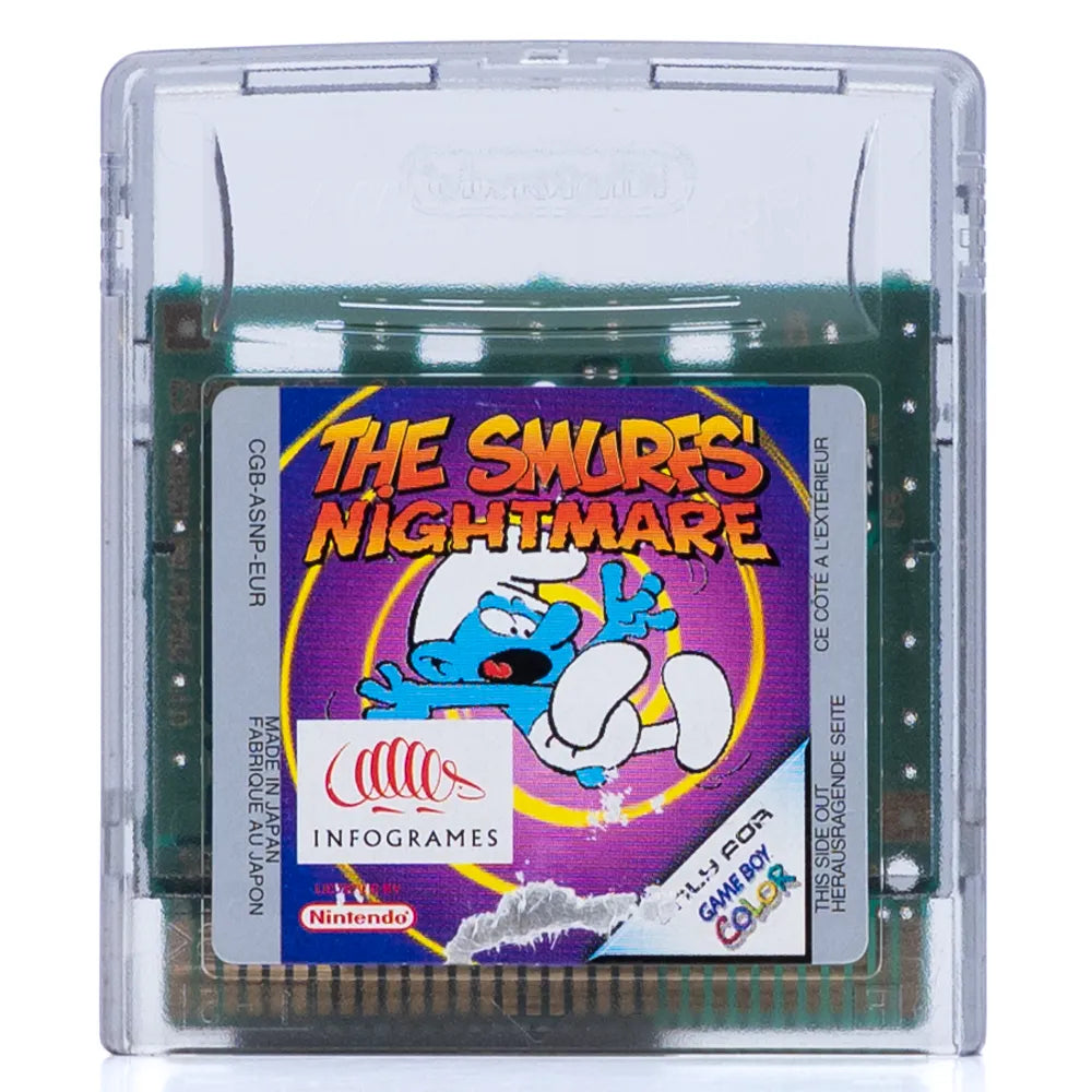 The Smurfs' Nightmare - GameBoy Color spill - Retrospillkongen