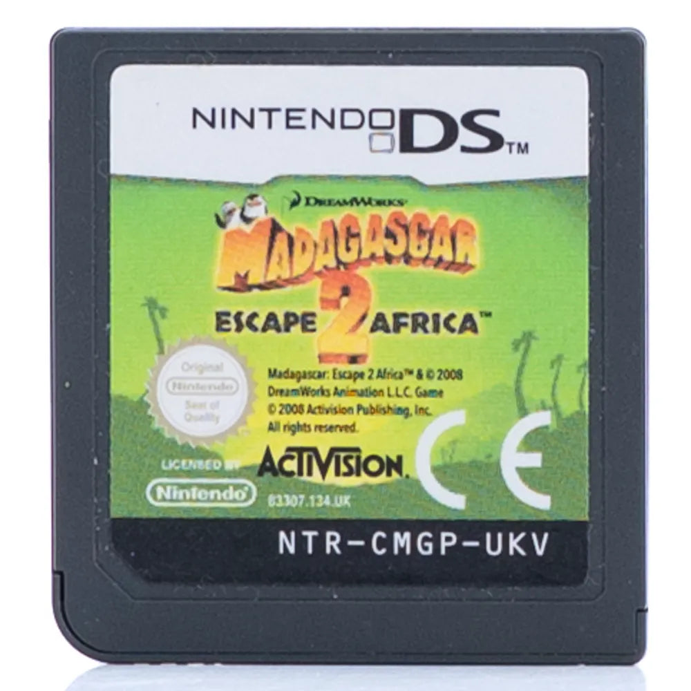Madagascar: Escape 2 Africa - Nintendo DS spill - Retrospillkongen