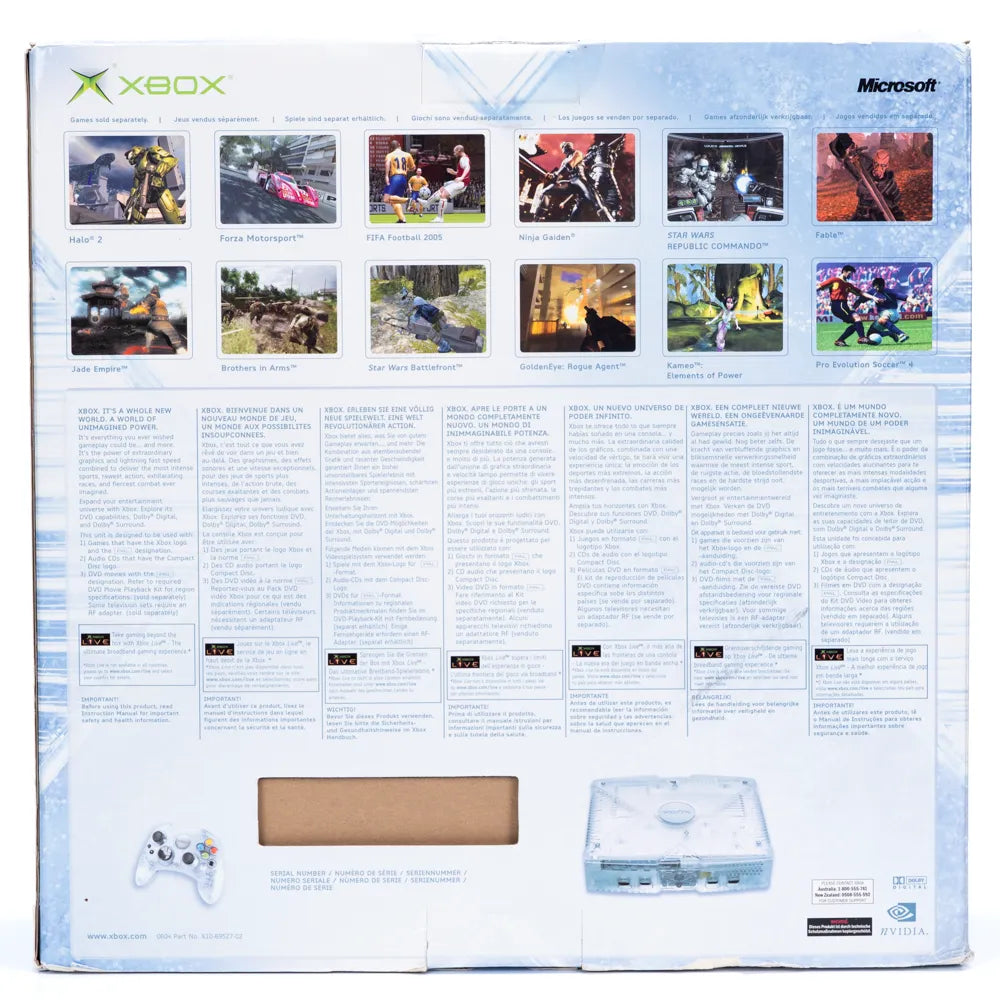 Microsoft Xbox Limited Edition Crystal Pack - Retrospillkongen