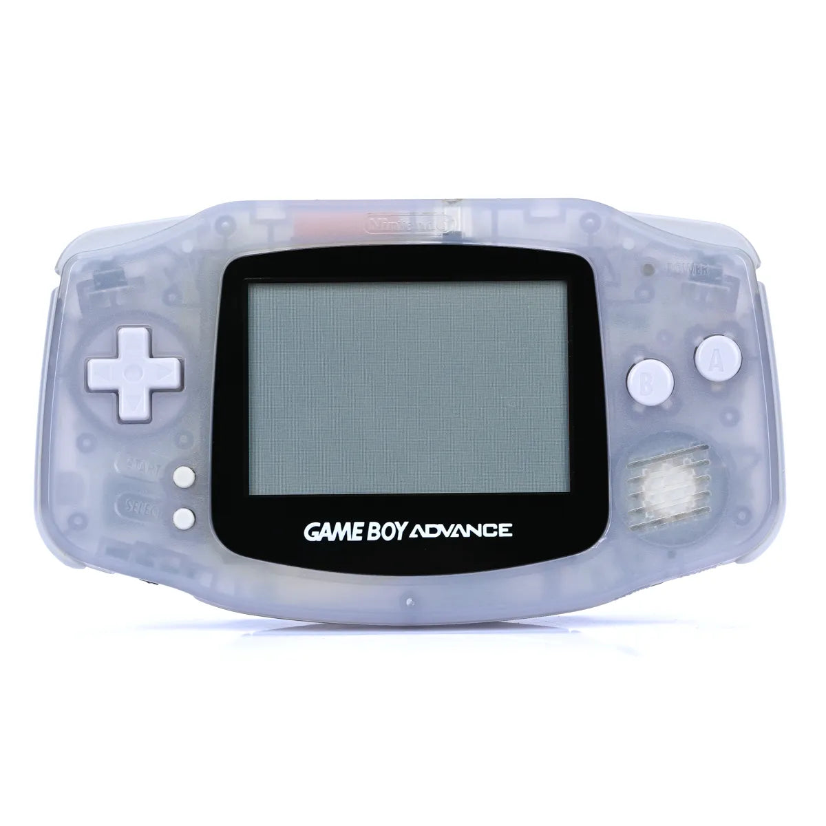 Nintendo Gameboy Advance Clear Glacier konsoll - Retrospillkongen