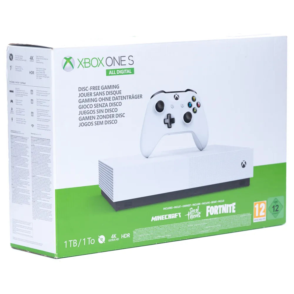 Xbox One S All Digital Edition 1TB i eske - Retrospillkongen