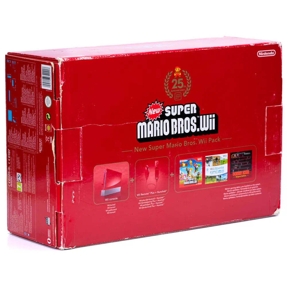 Nintendo Wii konsoll 25th Anniversary Edition i eske - Retrospillkongen