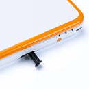 New Nintendo 2DS XL Hvit & Oransje Konsoll m/Strømadapter