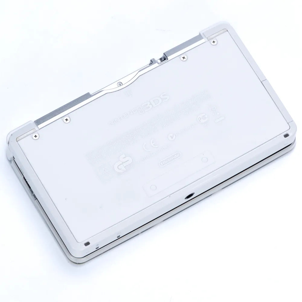 Nintendo 3DS - Ice White Håndholdt m/Strømadapter - Retrospillkongen