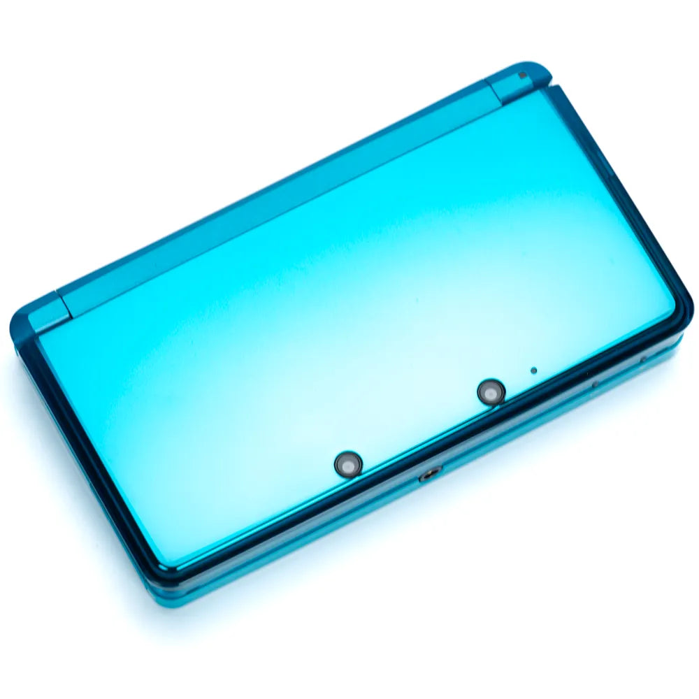 Nintendo 3DS - Aqua Blue Edition Håndholdt Konsoll m/Strømadapter - Retrospillkongen