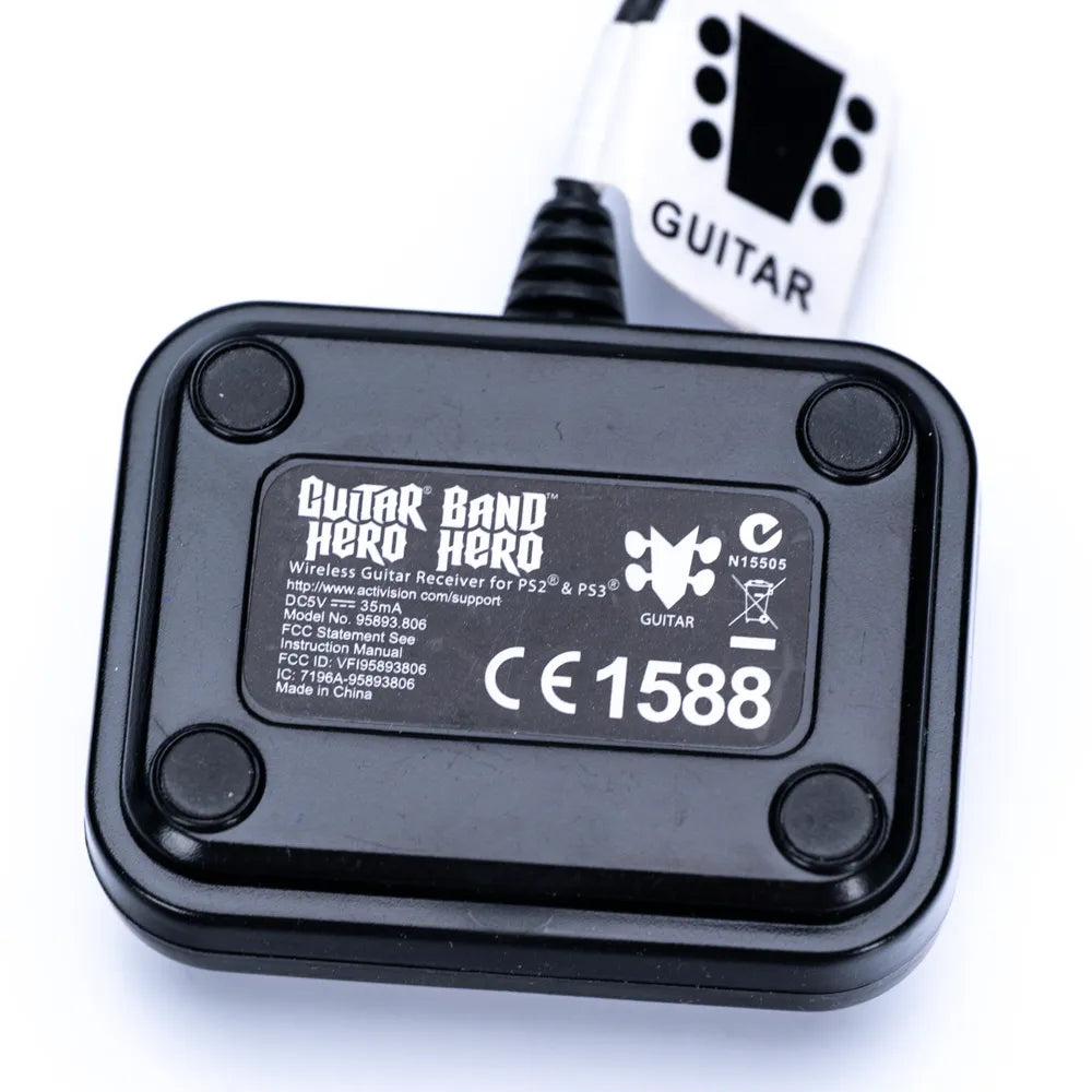 Guitar Hero 5 Band Hero Trådløs gitar dongle mottaker - PS2/PS3