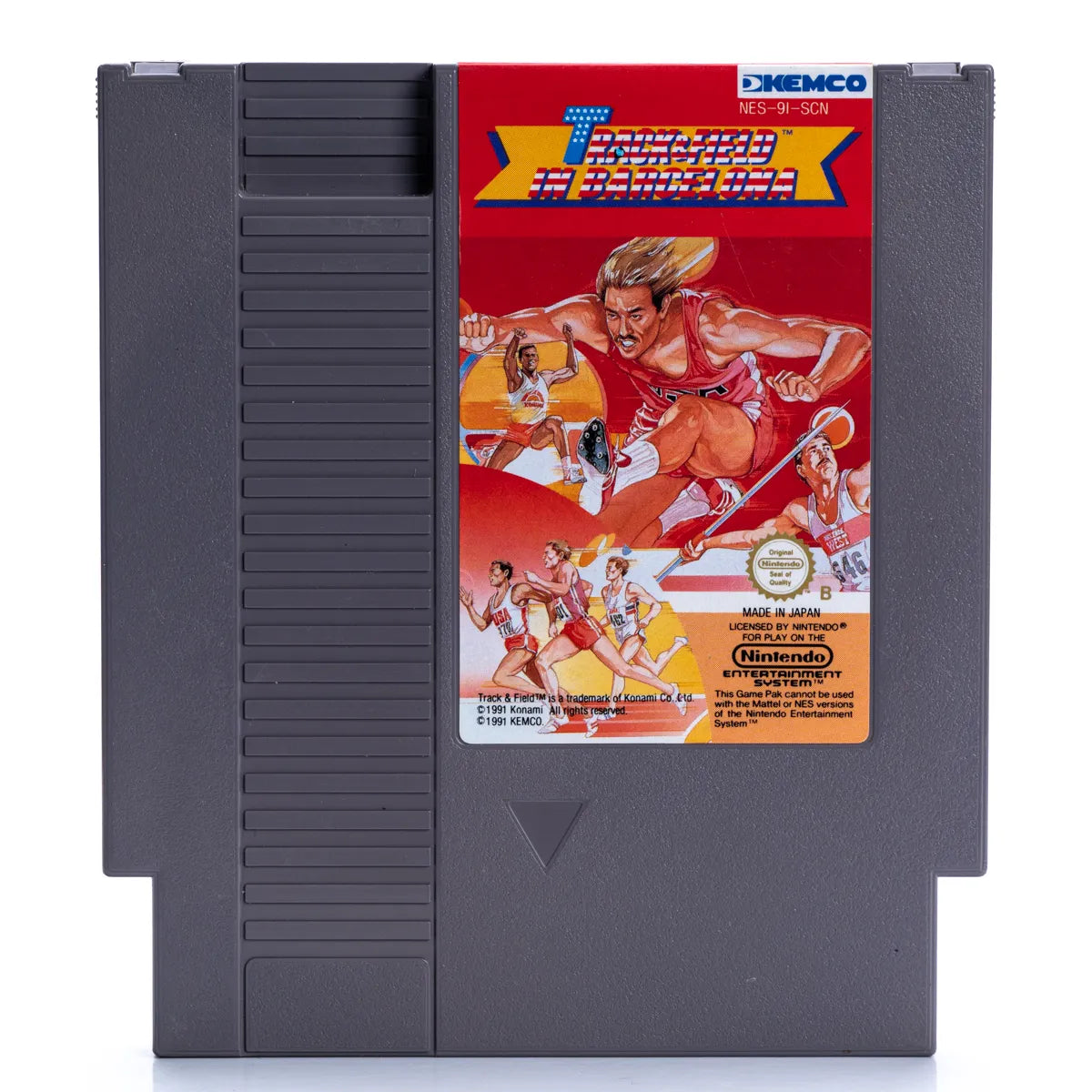 Track & Field In Barcelona - NES spill - Retrospillkongen