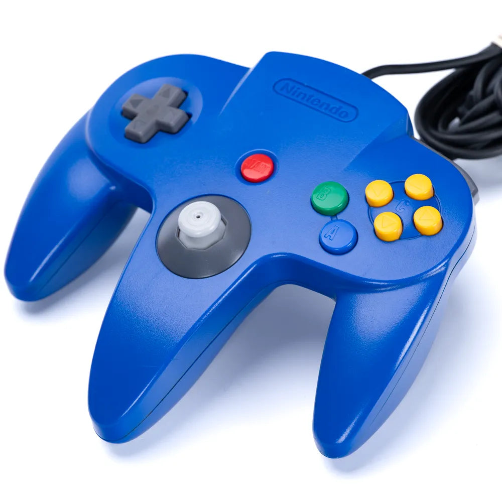 Original Nintendo 64 Kontroll / N64 (Oppgradert) - Retrospillkongen