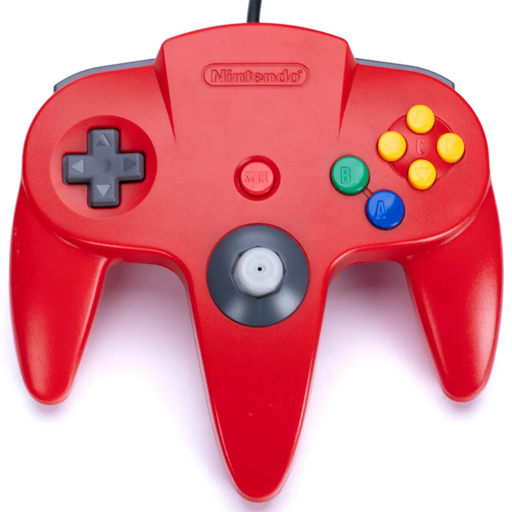 Original Nintendo 64 Kontroll / N64 (Oppgradert) - Retrospillkongen