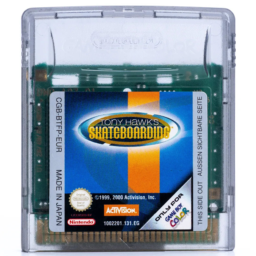 Tony Hawk’s Skateboarding - GameBoy Color spill - Retrospillkongen
