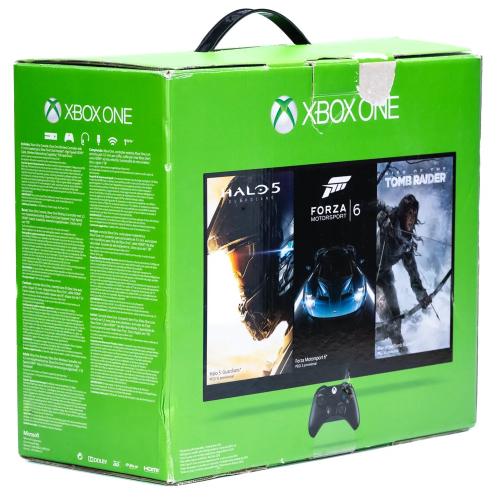 Microsoft Xbox One Standard 1TB Konsoll i Eske - Retrospillkongen