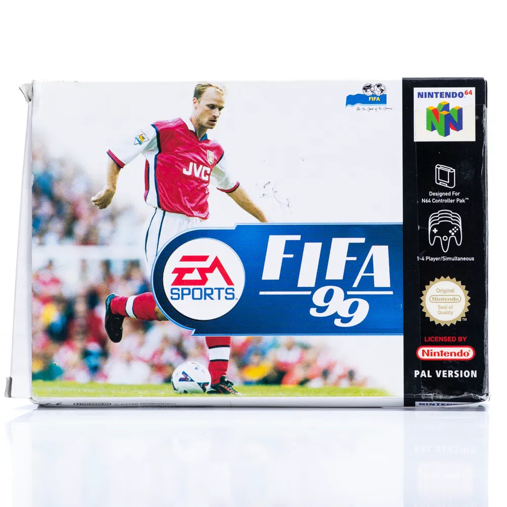 FIFA 99 - N64 spill (i Eske) - Retrospillkongen