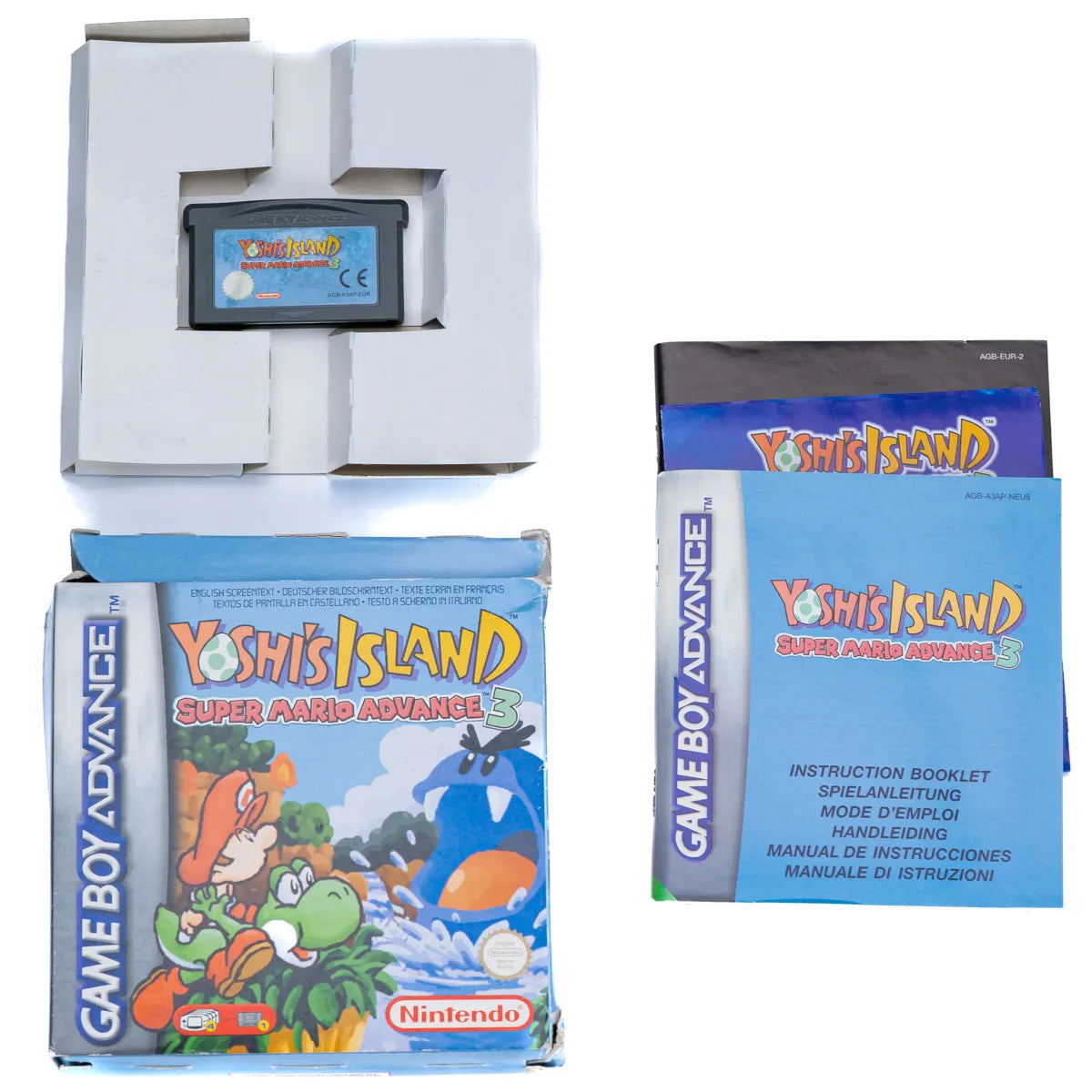 Yoshi's Island: Super Mario Advance 3 - GBA spill (I eske) - Retrospillkongen