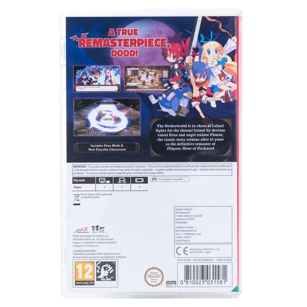 Disgaea 1 Complete - Switch spill - Retrospillkongen