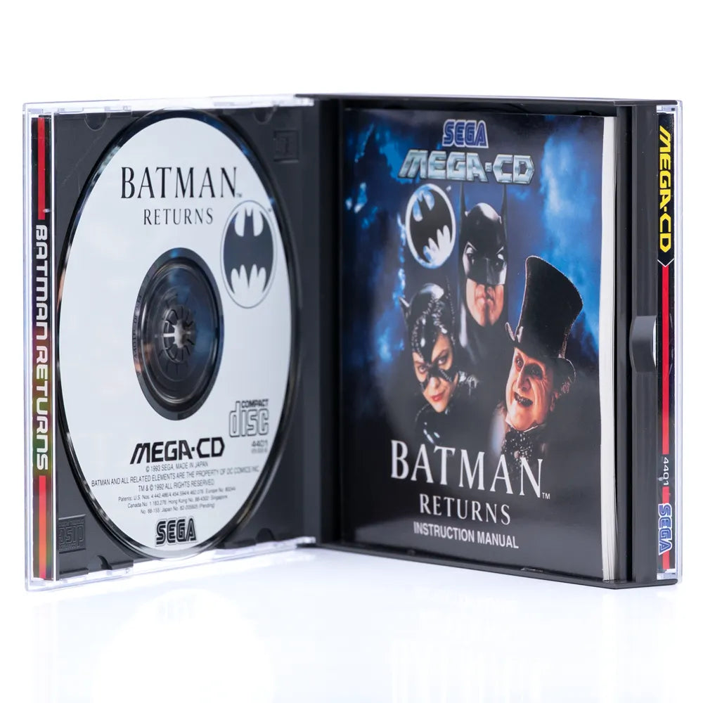 Batman Returns - SEGA Mega-CD spill - Retrospillkongen