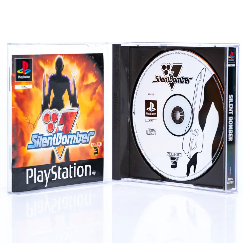 Silent Bomber - PS1 spill - Retrospillkongen