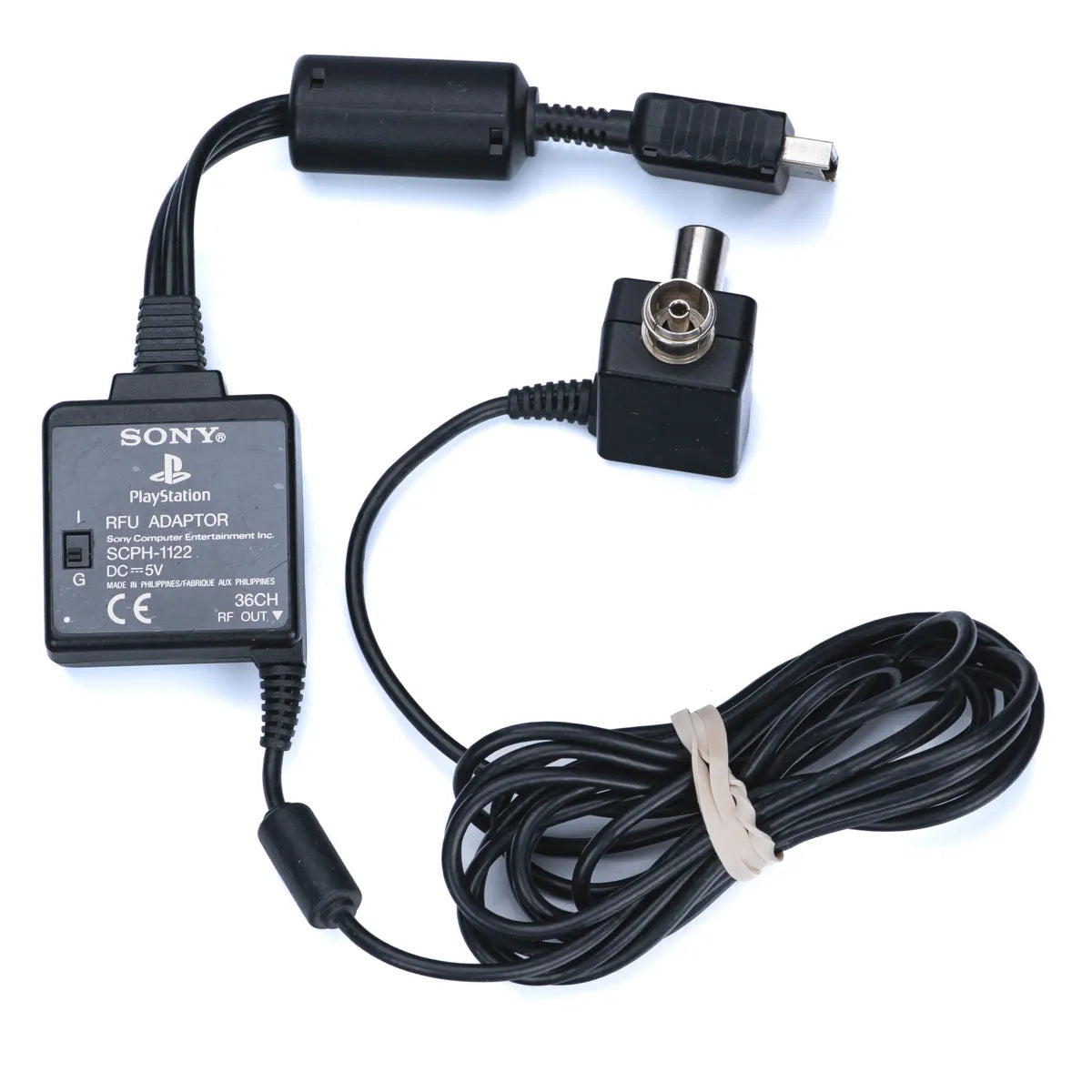 PlayStation RFU Adaptor SCPH-1122 / SCPH-10072C for PS1 og PS2 - Retrospillkongen