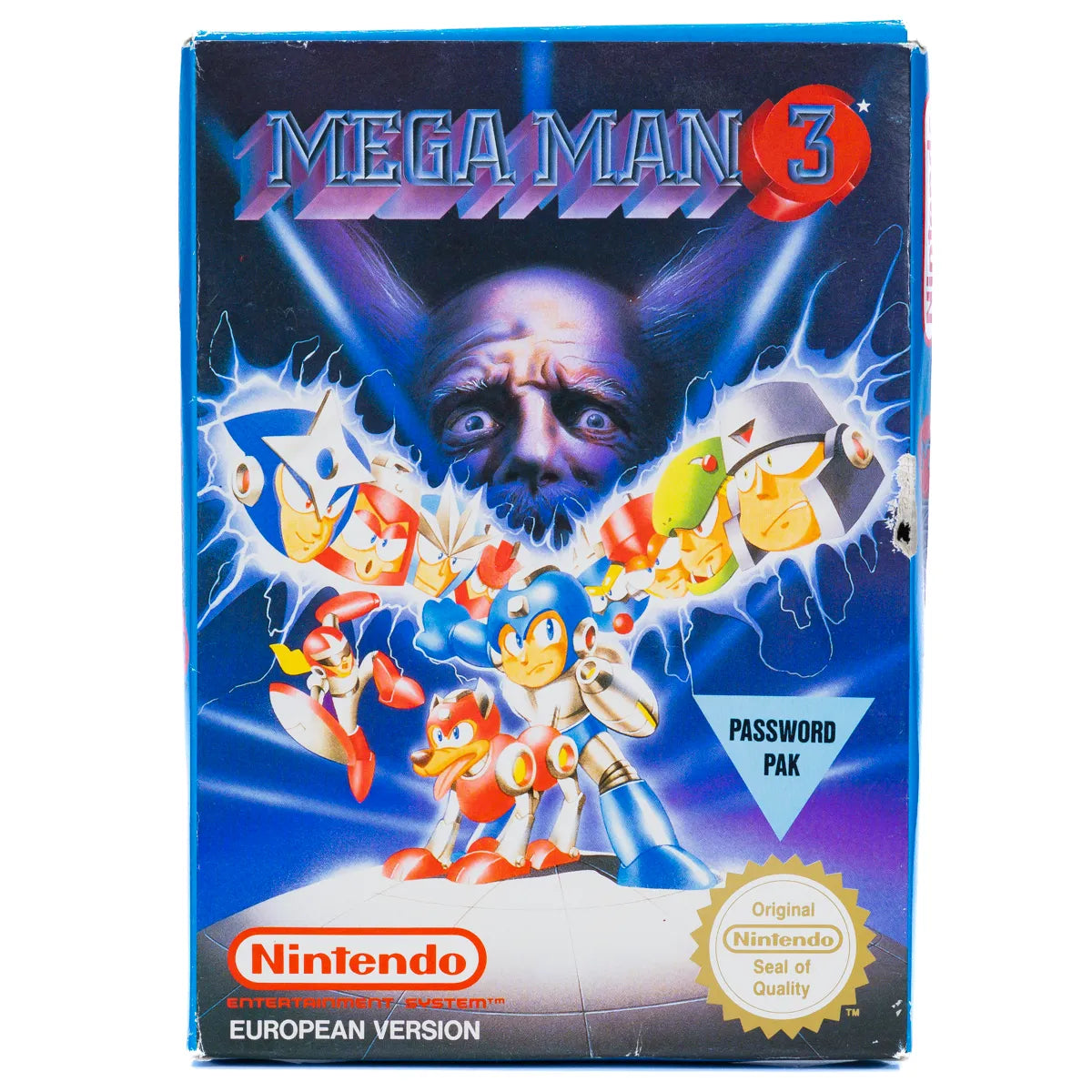 Mega Man 3 - NES spill (I Eske) - Retrospillkongen