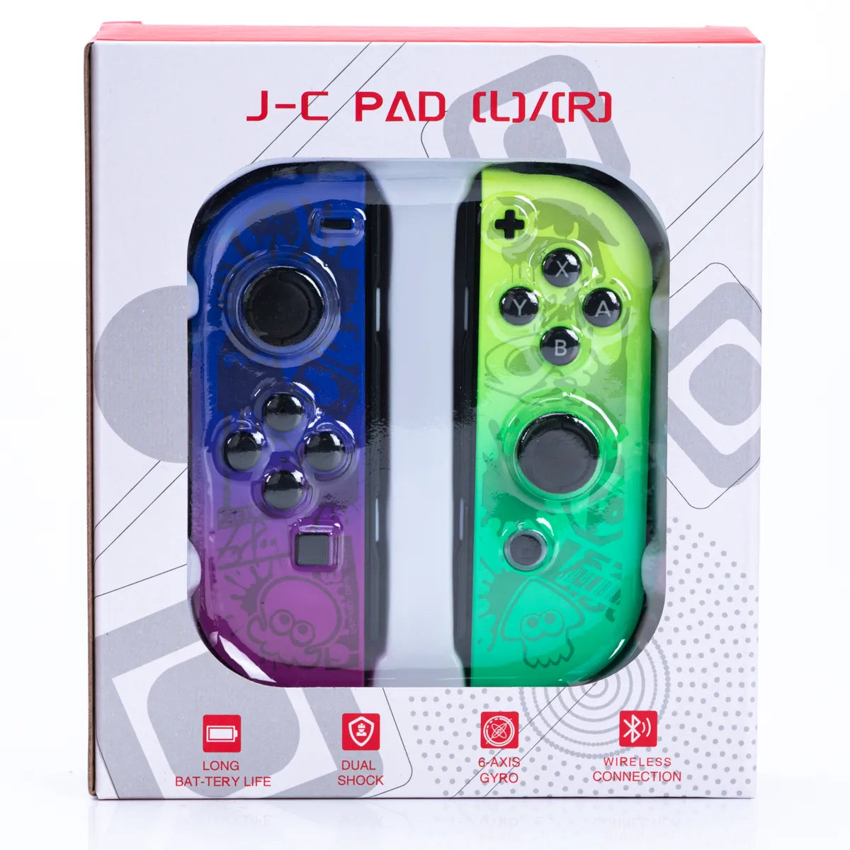 Trådløse JoyPads for Nintendo Switch (Full Funksjonalitet) - Retrospillkongen