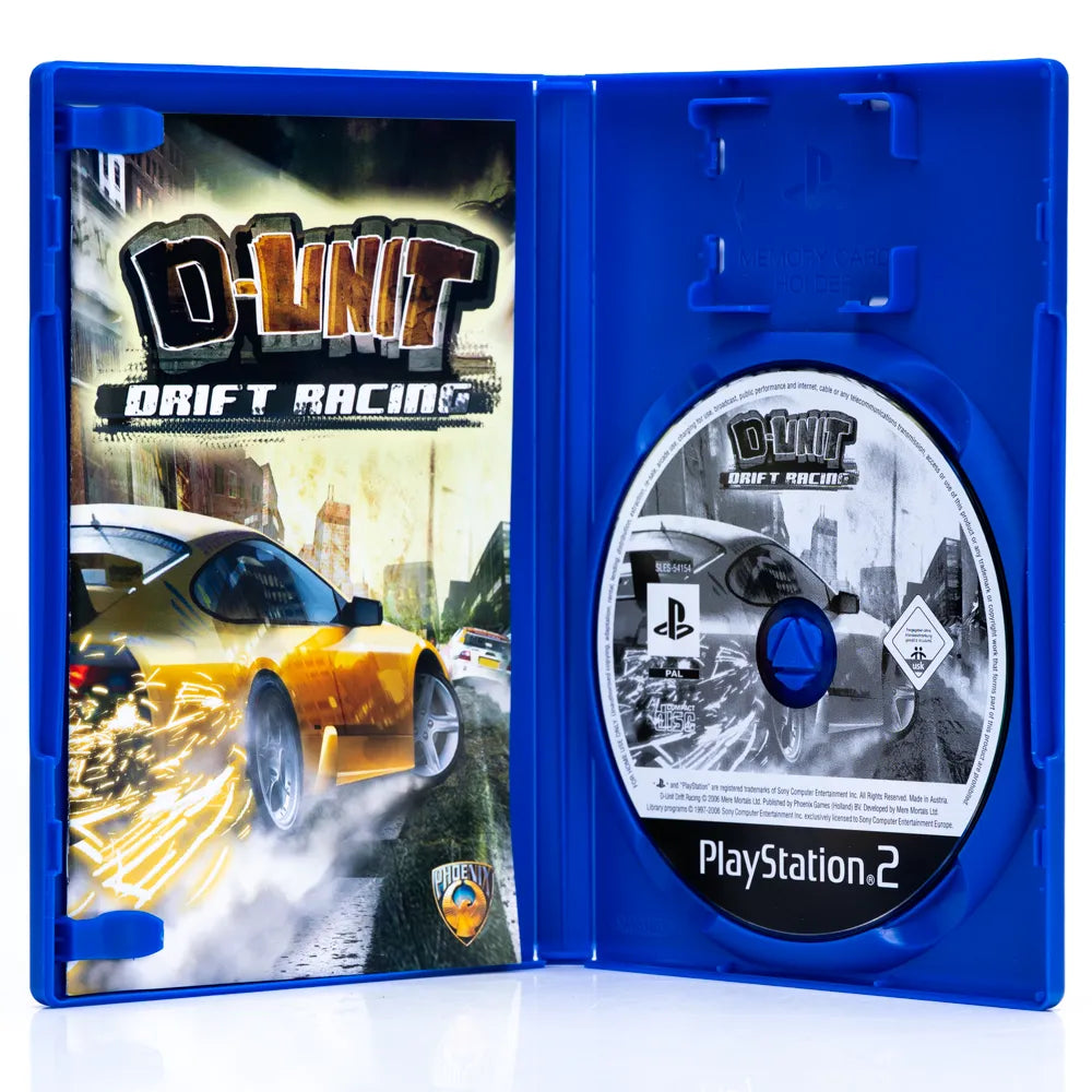 D-Unit Drift Racing - PS2 spill - Retrospillkongen
