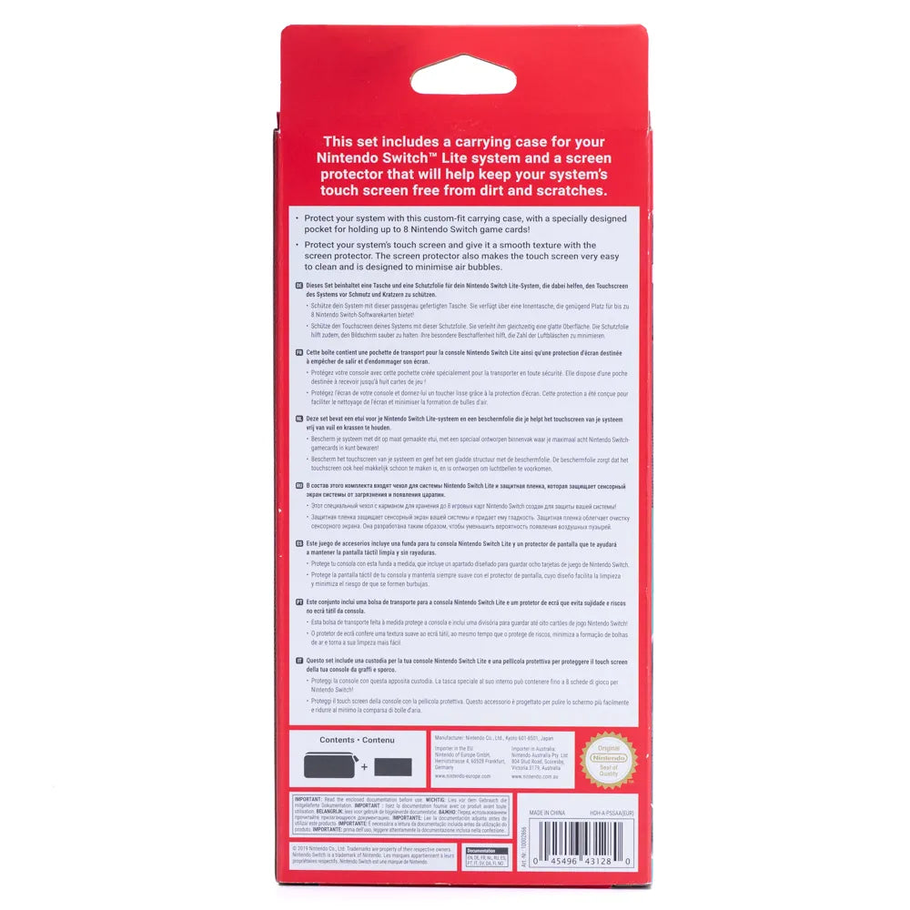 Original Switch Lite Hvit Carrying Case (i Eske)