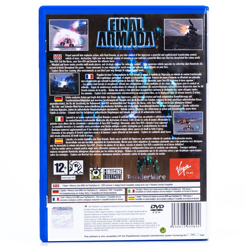 Final Armada - PS2 spill - Retrospillkongen
