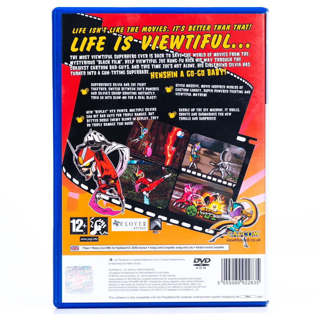 Viewtiful Joe - PS2 spill - Retrospillkongen