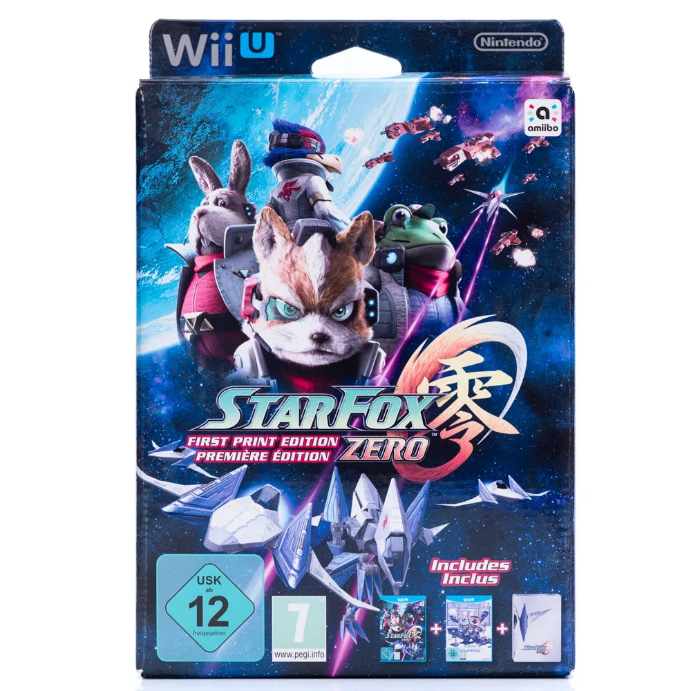 StarFox Zero First Print Edition - Wii U spill (i Eske)