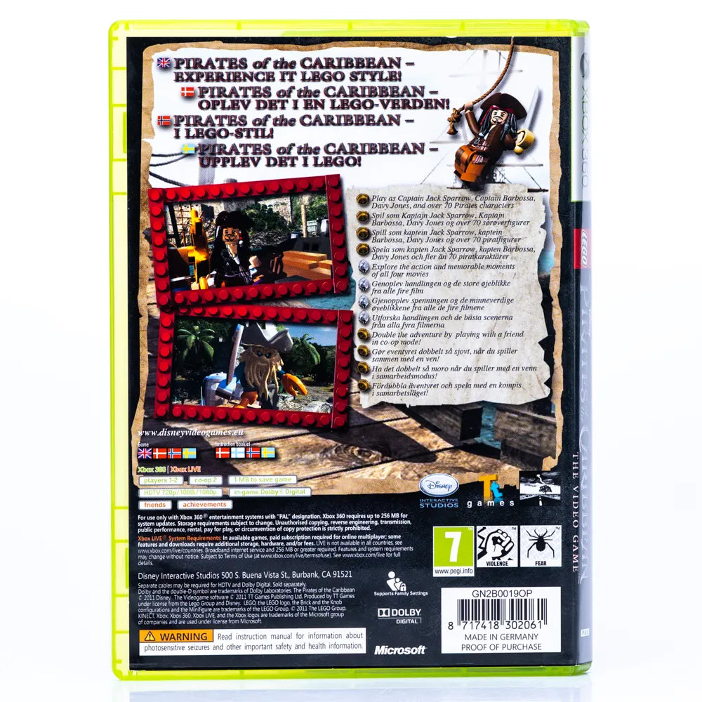 LEGO Pirates of the Caribbean: The Video Game - Xbox 360 spill - Retrospillkongen