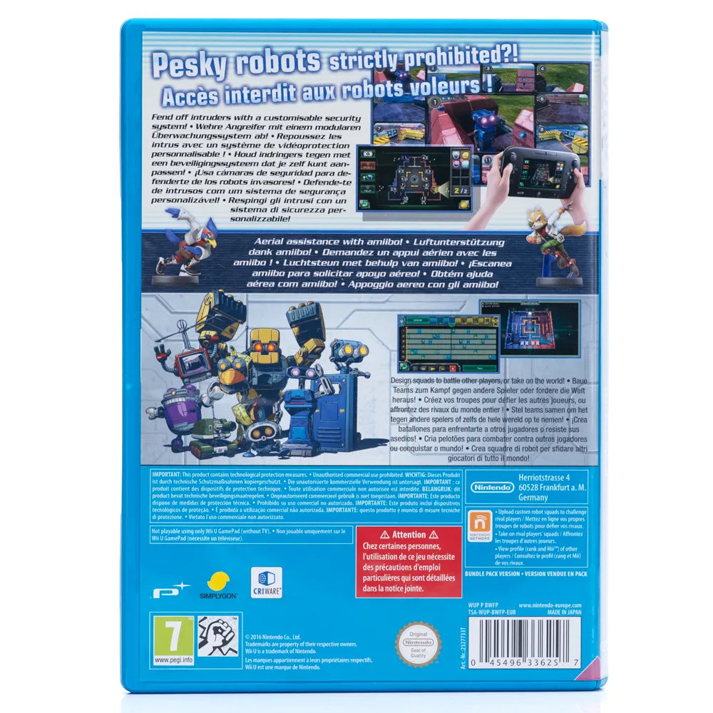 StarFox Zero First Print Edition - Wii U spill (i Eske)