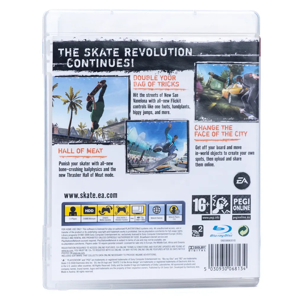 Skate 2 - PS3 spill - Retrospillkongen