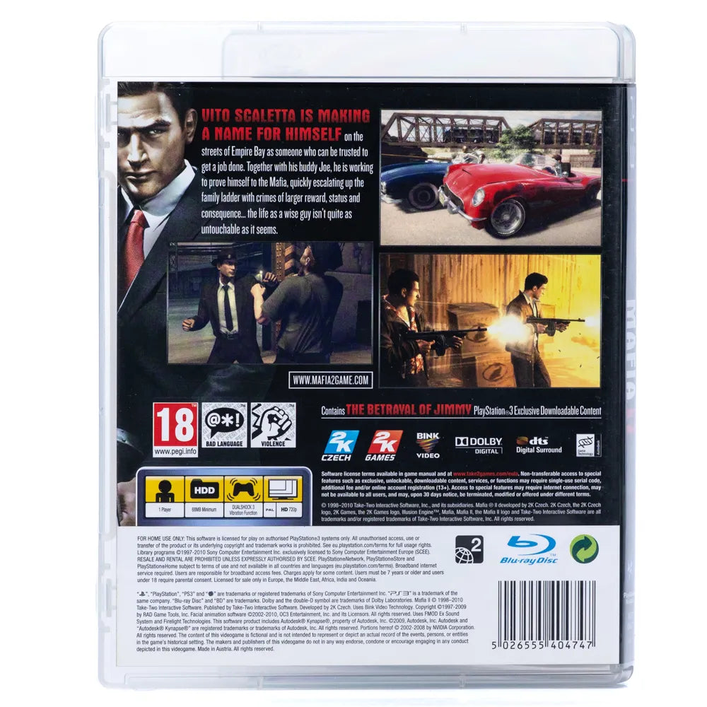 Mafia II - PS3 spill - Retrospillkongen
