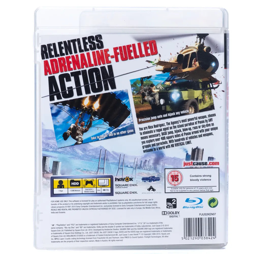 Just Cause 2 - PS3 spill - Retrospillkongen