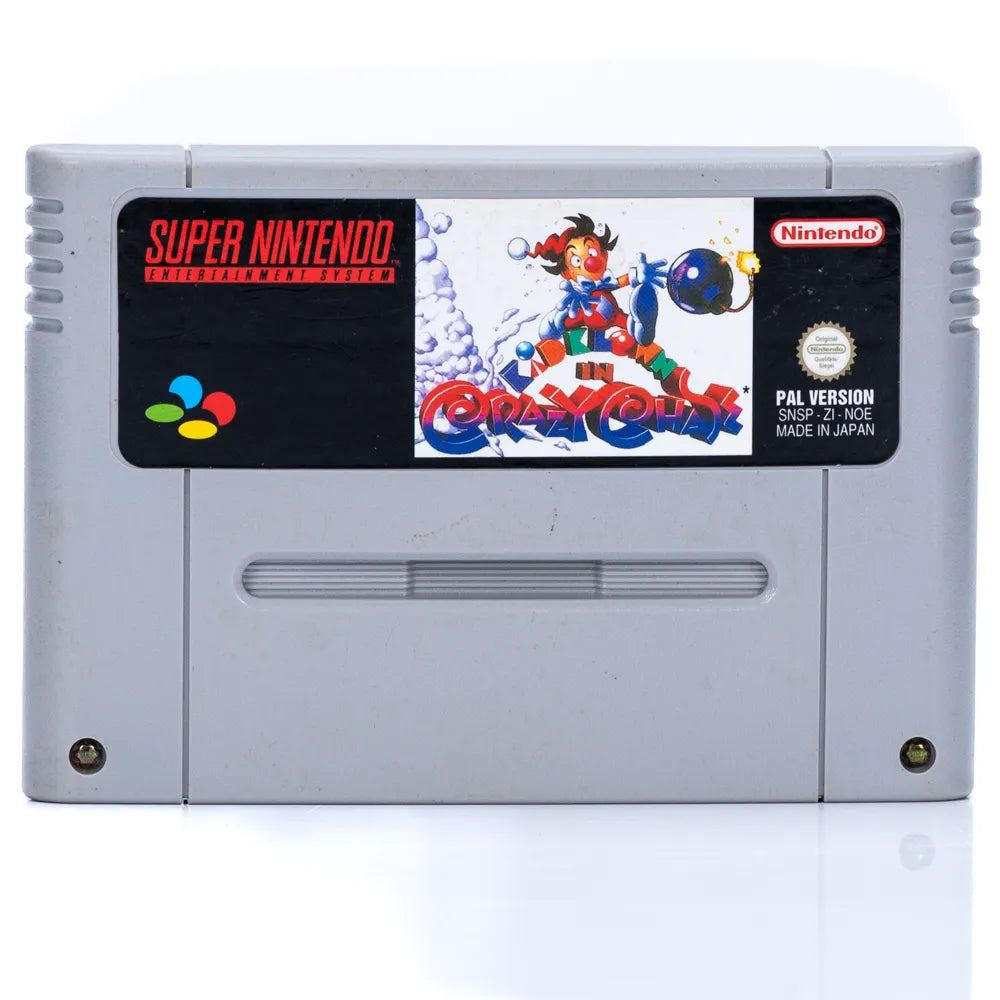 Kid Klown in Crazy Chase - SNES spill - Retrospillkongen